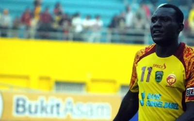 Herman Dzumafo Merapat ke Sriwijaya FC