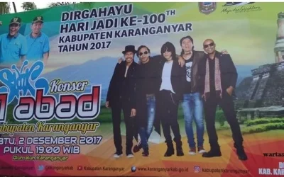 Foto-Foto Konser SLANK Di Karanganyar 2017: Slanker Penuhi Alun-Alun Kota Tentrem Dari Berbagai Penjuru Kota