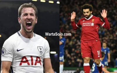 Daftar Top Skor Liga Inggris 2017, Harry Kane dan Muhammad Salah Tertajam Hingga Saat Ini