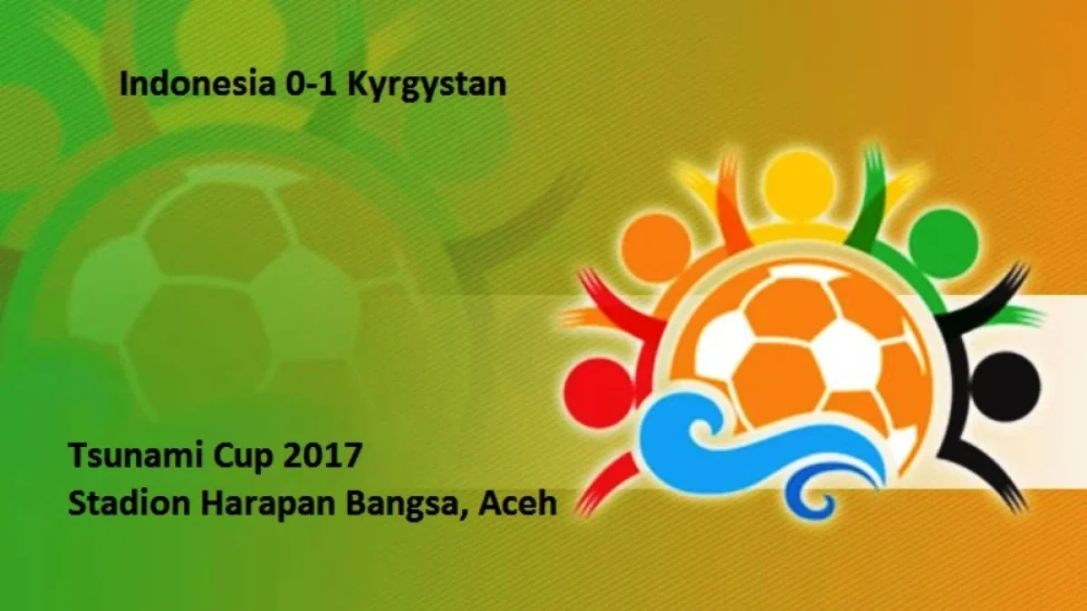 Hasil Indonesia vs Kyrgystan, Skor Akhir 0-1 Tsunami Cup 2017 (6/12/17)