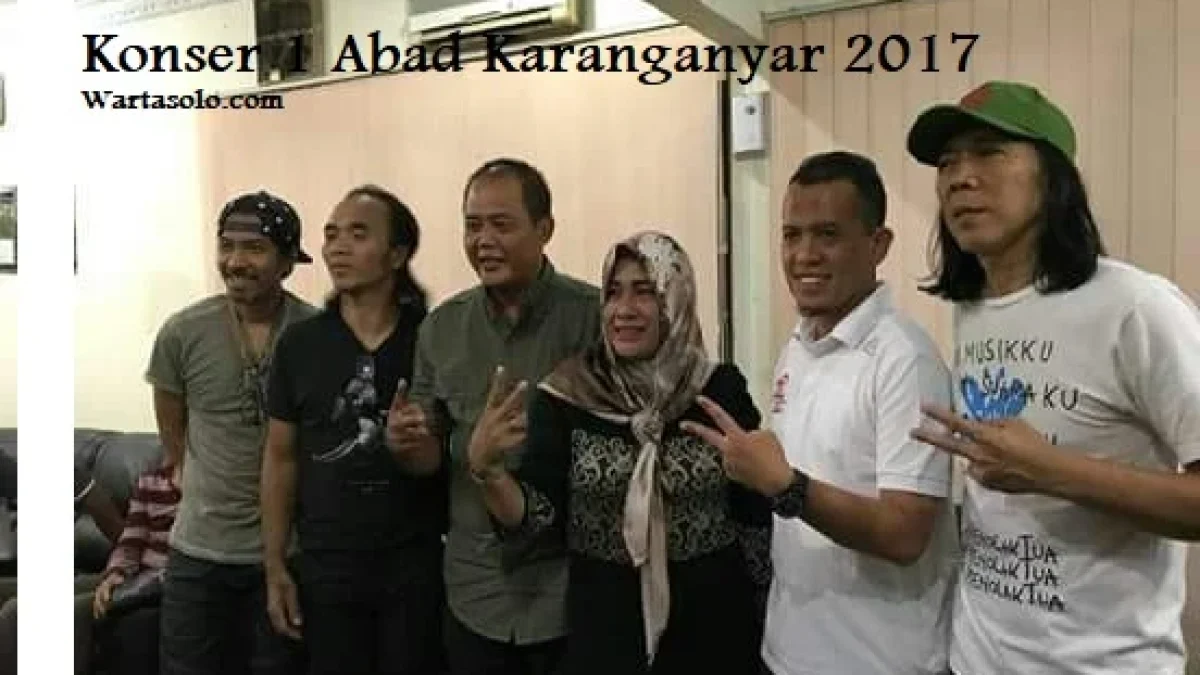 Konser 1 Abad Karanganyar 2017: SLANK Meriahkan Kota Tentrem Di Alun-Alun