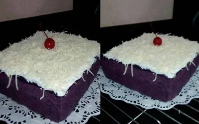 Cara Membuat Brownies Ubi Ungu Ati Bantet dan Anti Gagal