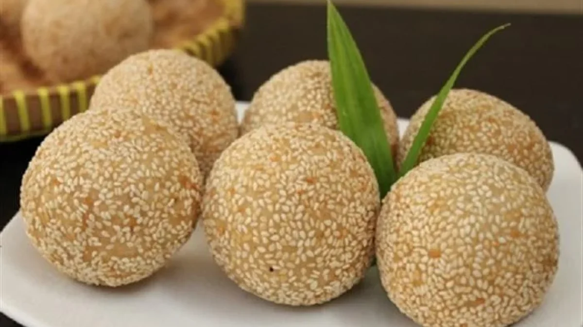 Cara Membuat Onde-onde kacang hijau Kaya Protein