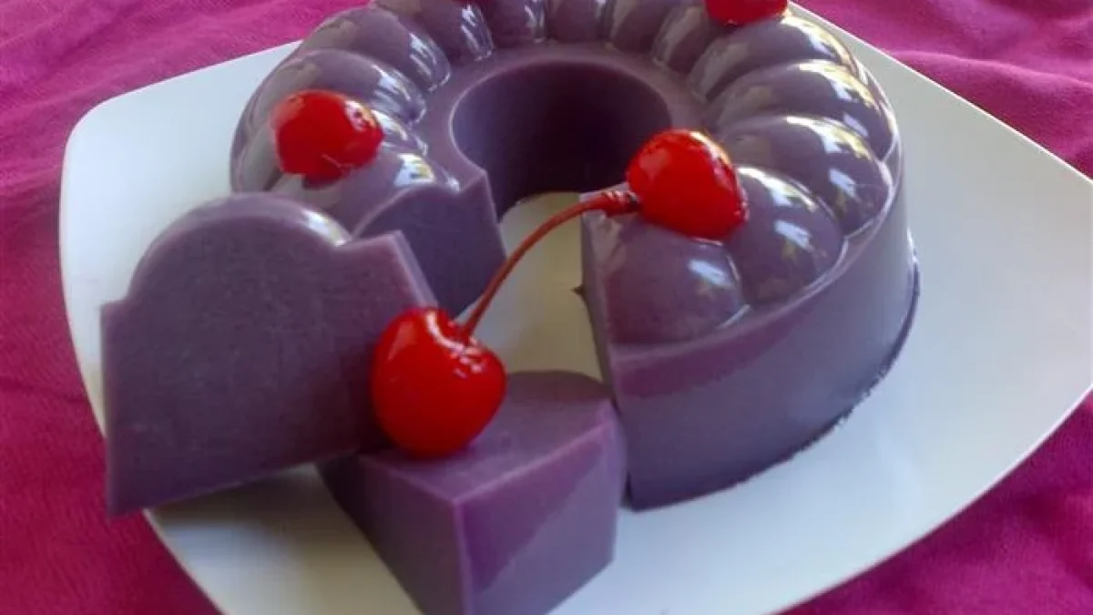 Cara Membuat Puding Ubi Ungu Lembut dan Lumer Banget Dimulut