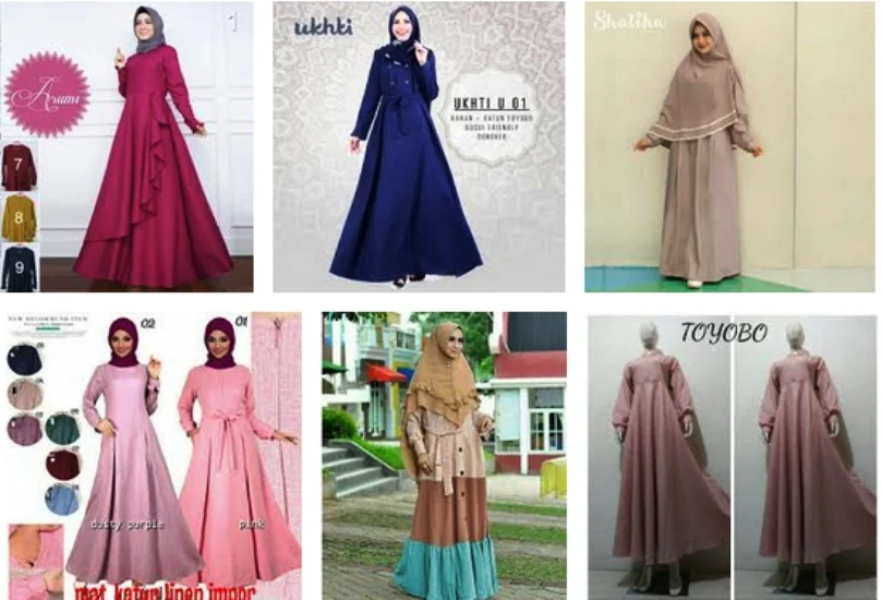 Daftar Harga Gamis Toyobo Terbaru