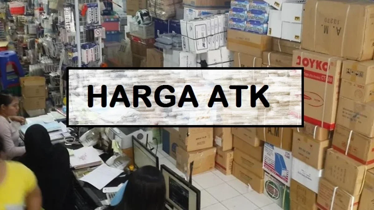 Harga ATK Terbaru Juni 2026 Price List Alat Tulis Kantor Lengkap Abjad A-Z