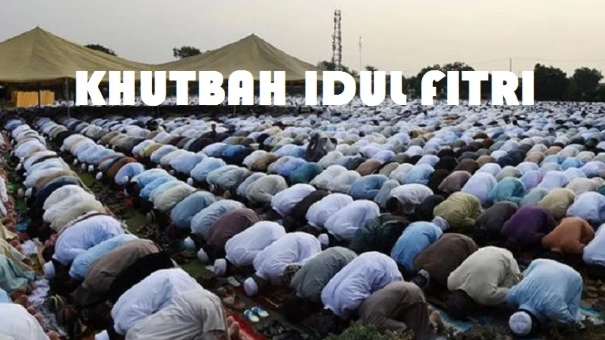 Khutbah Idul Fitri 2020 1441 H Terbaru Aneka Contoh Teks Bahasa Indonesia dan Jawa