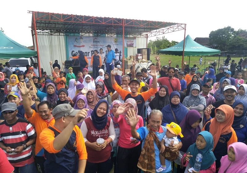 BUM Desa Saradan Gebyar Pasar Rakyat 2018