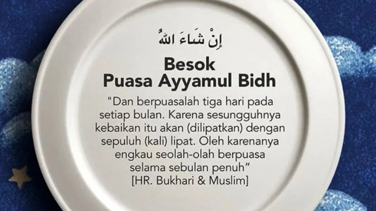 Caption Meme Bijak Puasa Sunnah Ayyamul Bidh, Gambar Kata-Kata Terbaru Juni 2026