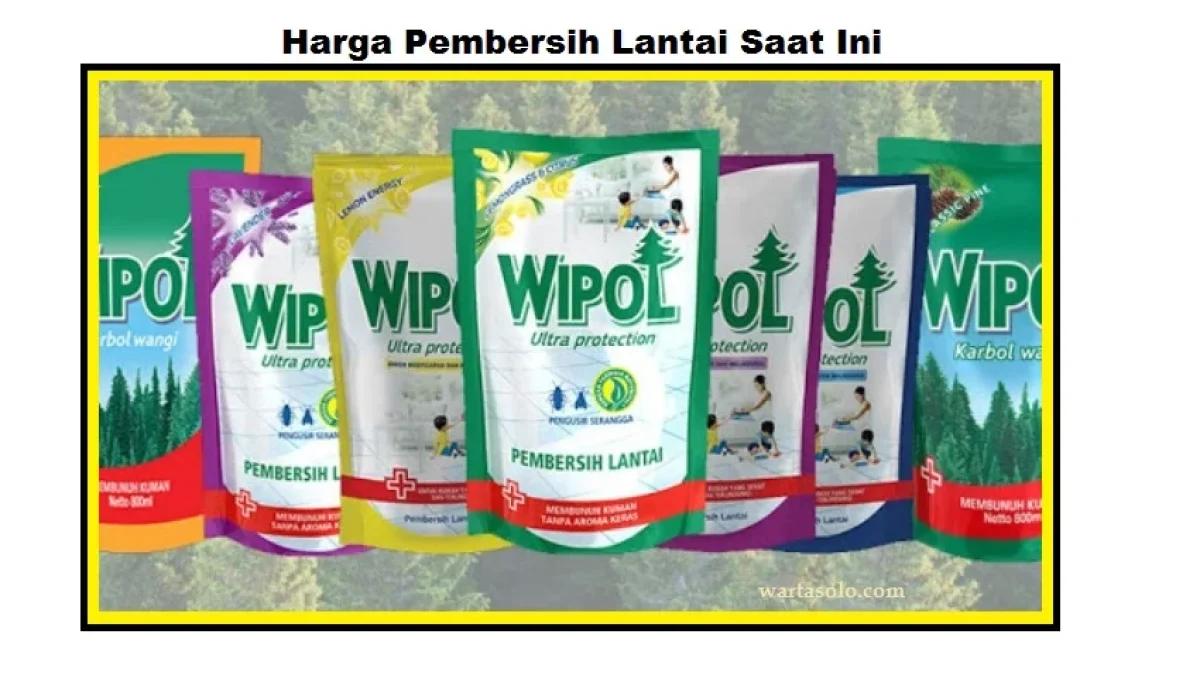 Daftar Harga Pembersih Lantai Terbaru Juni 2026 Terlaris di Pasaran