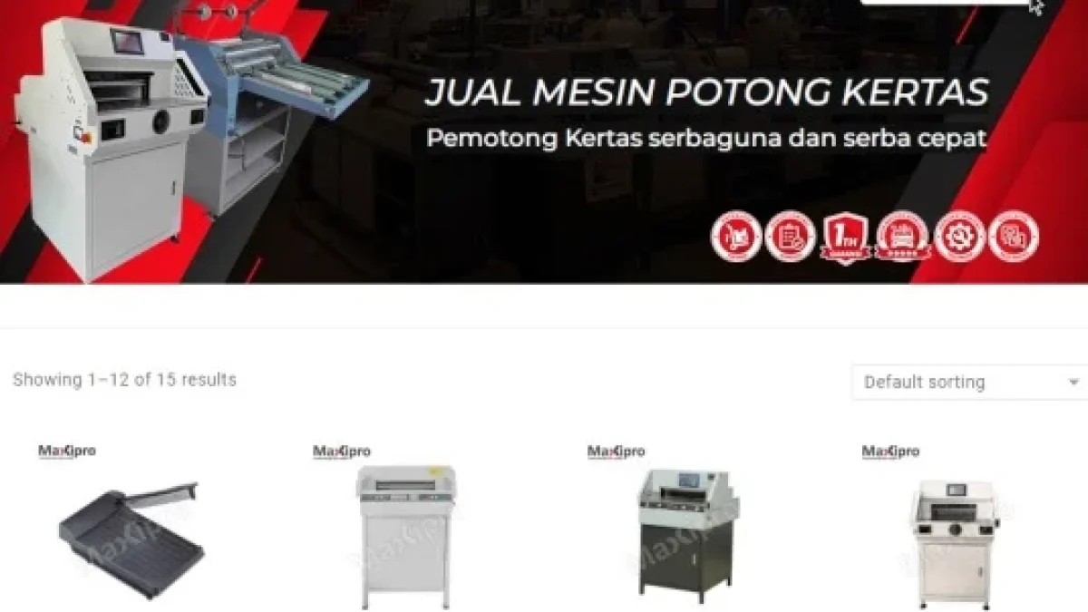Inilah 6 Tips Memilih Mesin Pemotong Kertas yang Perlu Diketahui
