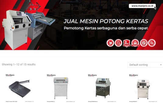 Tips Memilih Mesin Pemotong Kertas yang Perlu Diketahui