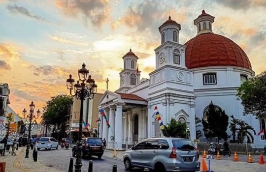 Spot Foto Instagramable di Kota Lama Semarang