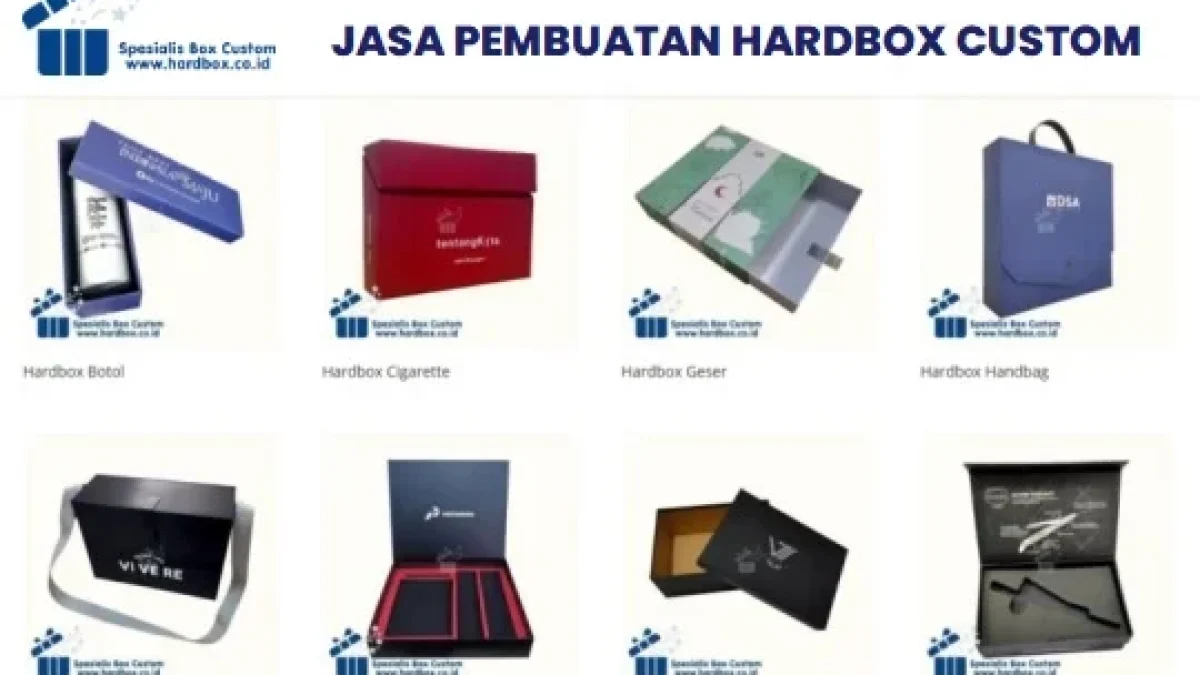Jasa Pembuatan Hardbox Custom: Menyempurnakan Pengemasan Produk untuk Bisnis Anda