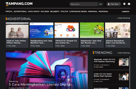Peran Tampang.com sebagai Media Online Terpercaya