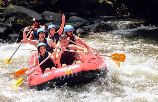 Rafting di Sungai Ayung