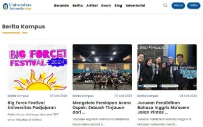 Mengenal UniversitasIndonesia.com, Portal Informasi Pendidikan Tinggi untuk Semua Perguruan Tinggi