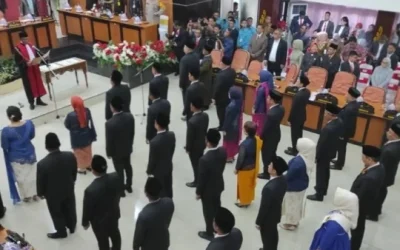Pelantikan Anggota DPRD Kota Palu Periode 2024-2029