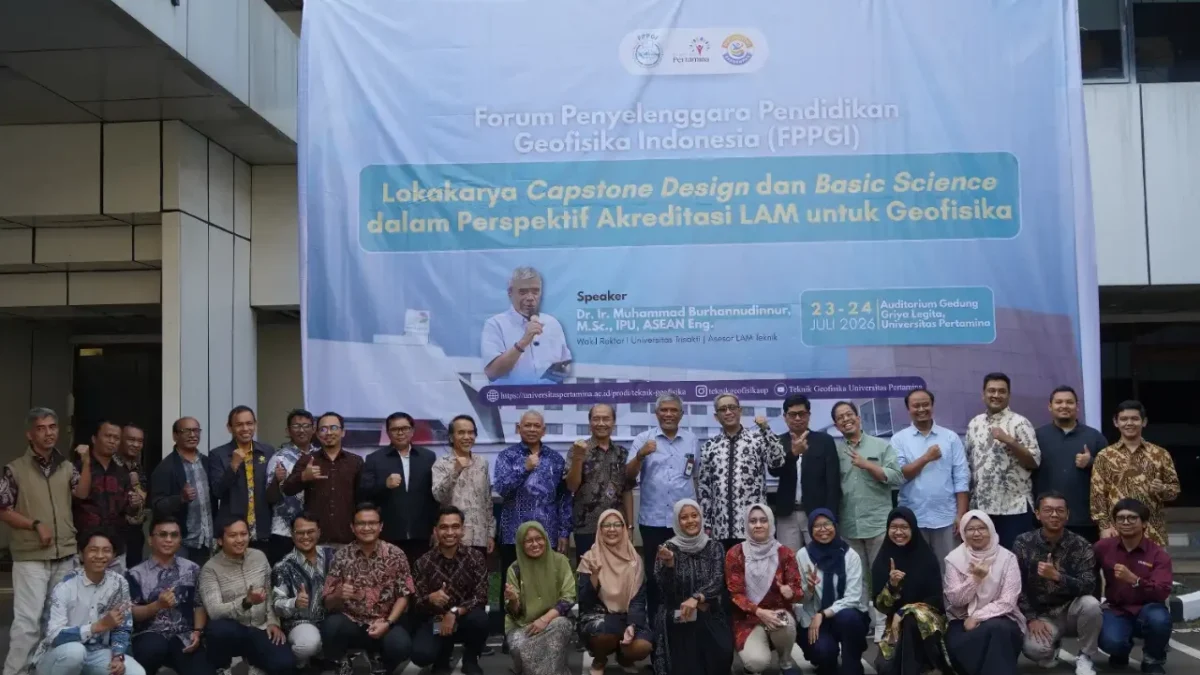 Universitas Pertamina Jadi Panggung Diskusi FPPGI 2026 dalam Menata Ulang Capstone Design Pendidikan Geofisika Nasional